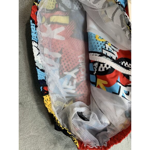 Kings Only Mens Large Red & Blue Windbreaker Jacket No Cap Salvage - Picture 9 of 12